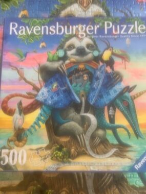 Puzzle by Ravensburger. 500ct  Afterglow. Dull